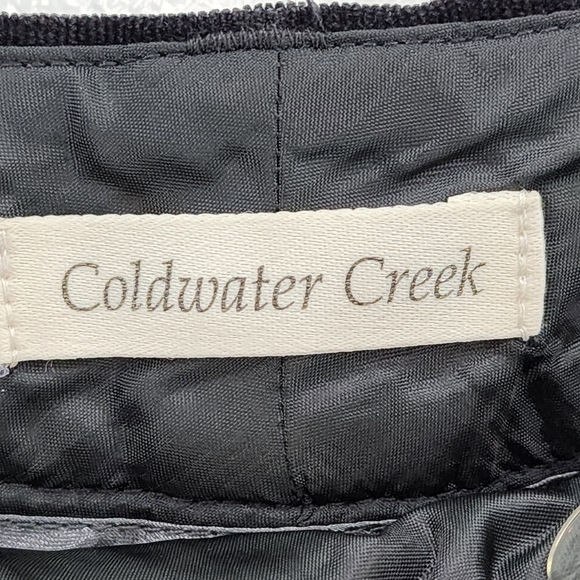 Coldwater Creek Women's Whisper Corduroy Bootcut Leg Natural Waist Trouser - 12P - Picture 3 of 10